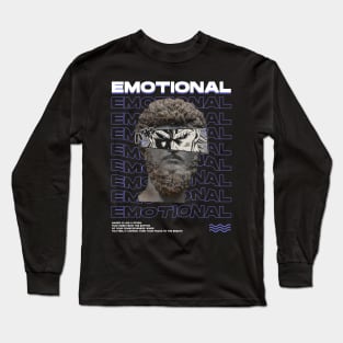 EMOTIONAL - Streetwear Style Long Sleeve T-Shirt